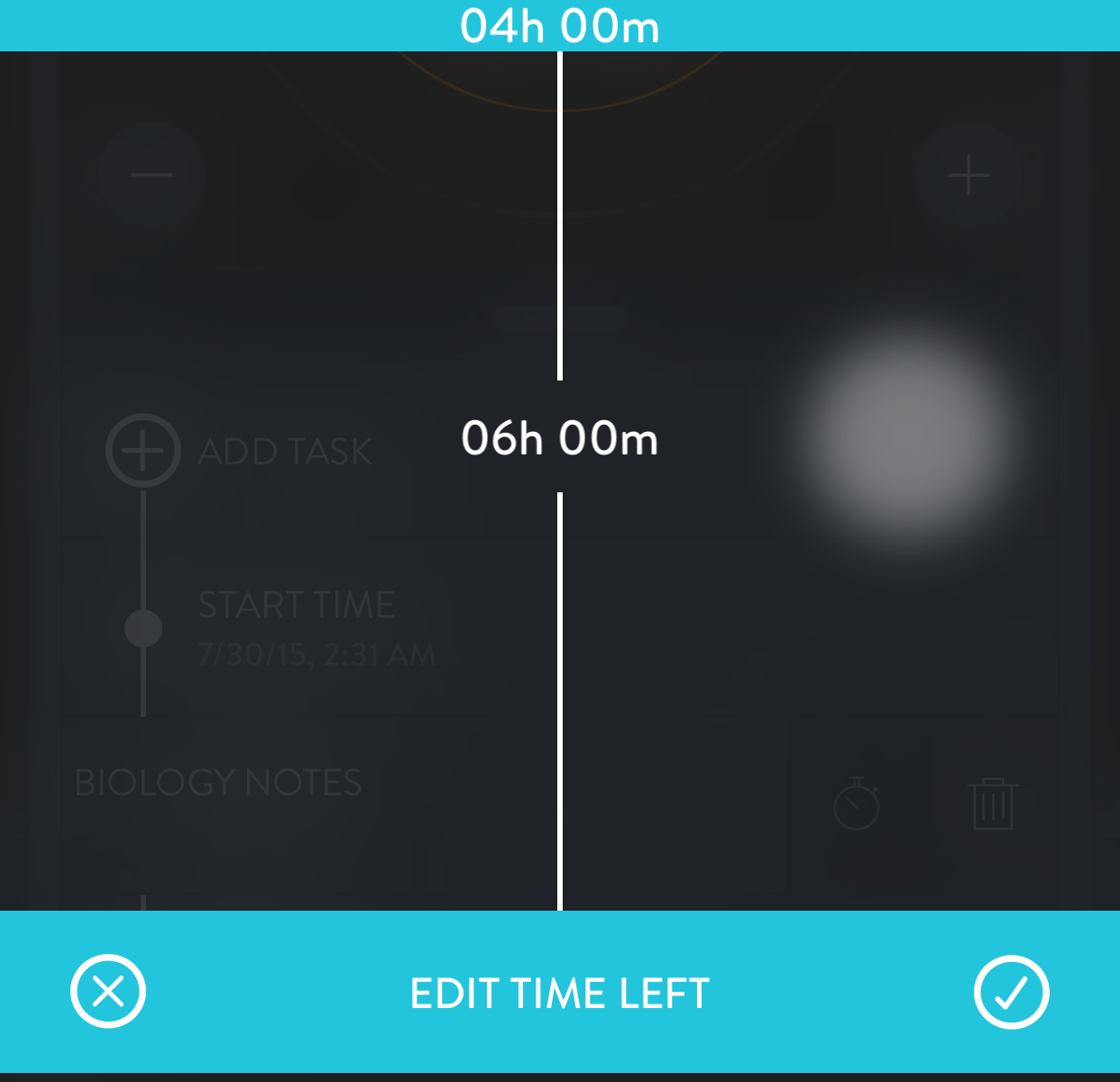 Feature: Time Slider